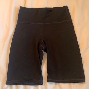 Black Fabletics Biker Shorts